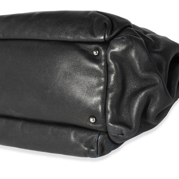 Chanel Black Lambskin LAX Accordion Camera Shoulder Bag - Picture 6 of 7